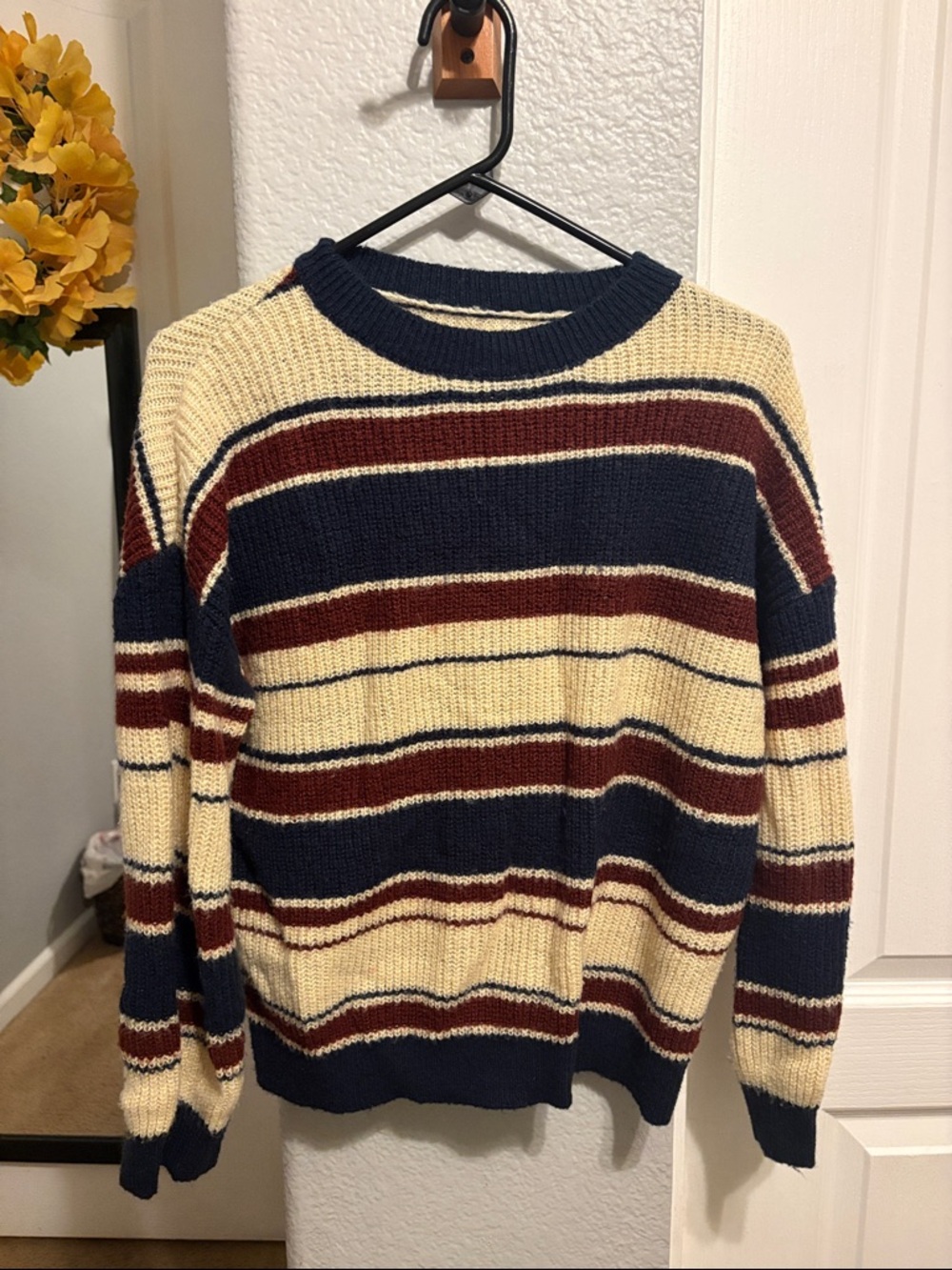 Striped Crewneck Sweater
